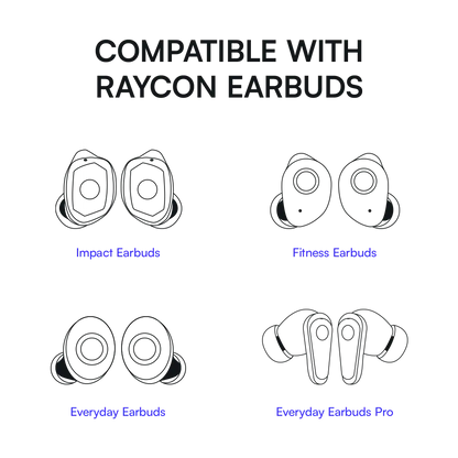 Memory Foam Ear Tips for Earbuds